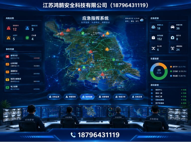 扬州无人机巡检系统展示图